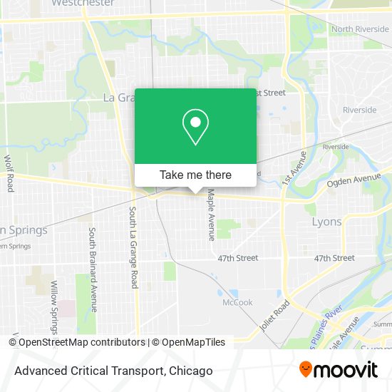 Advanced Critical Transport map