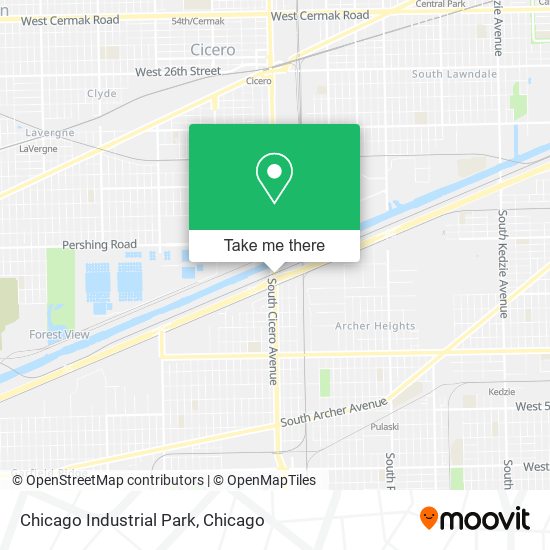 Chicago Industrial Park map