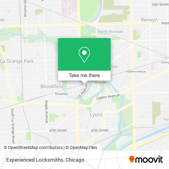 Experienced Locksmiths map