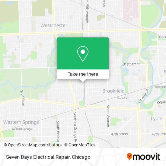 Seven Days Electrical Repair map
