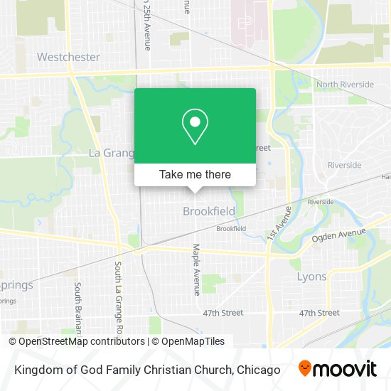 Kingdom of God Family Christian Church map