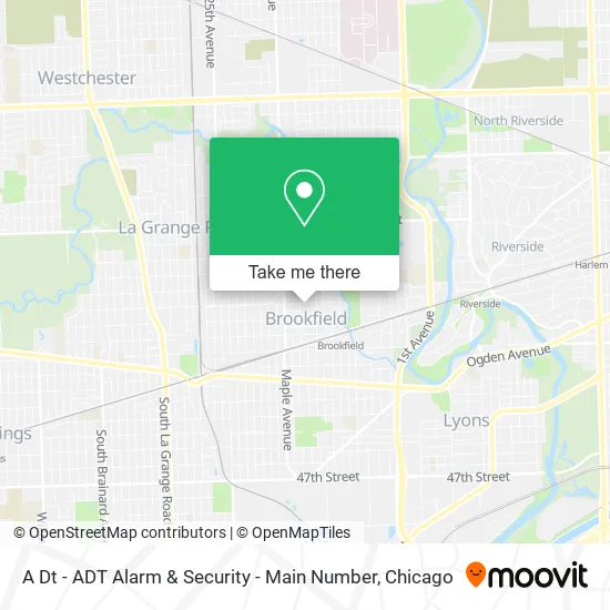 Mapa de A Dt - ADT Alarm & Security - Main Number