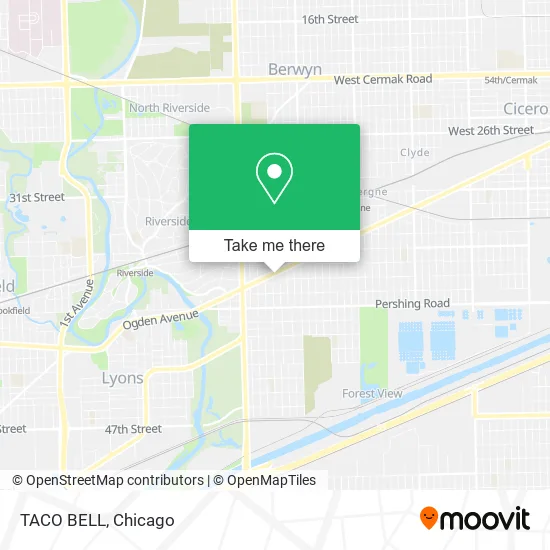 TACO BELL map