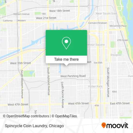 Spincycle Coin Laundry map