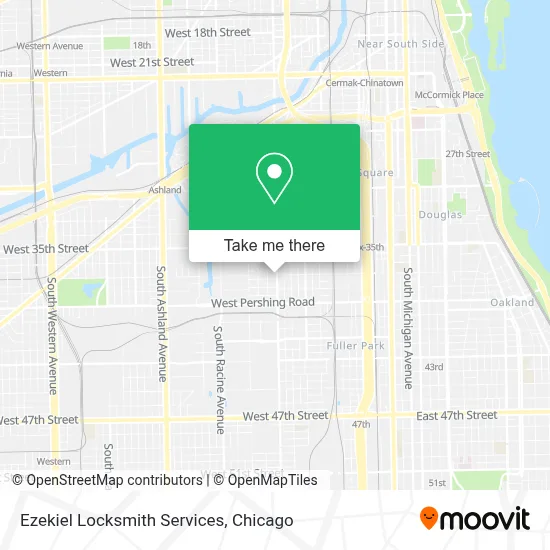 Ezekiel Locksmith Services map