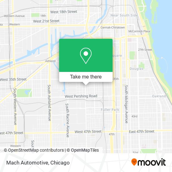 Mapa de Mach Automotive