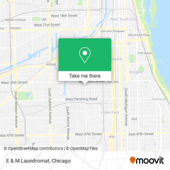 Mapa de E & M Laundromat