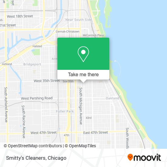 Smitty's Cleaners map