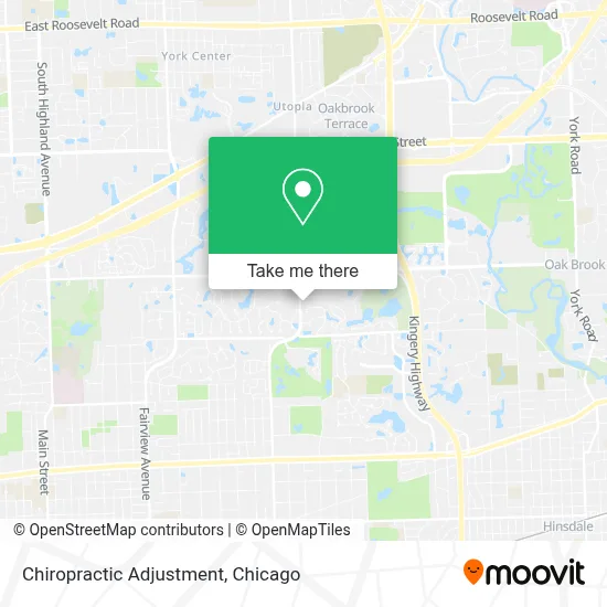 Chiropractic Adjustment map