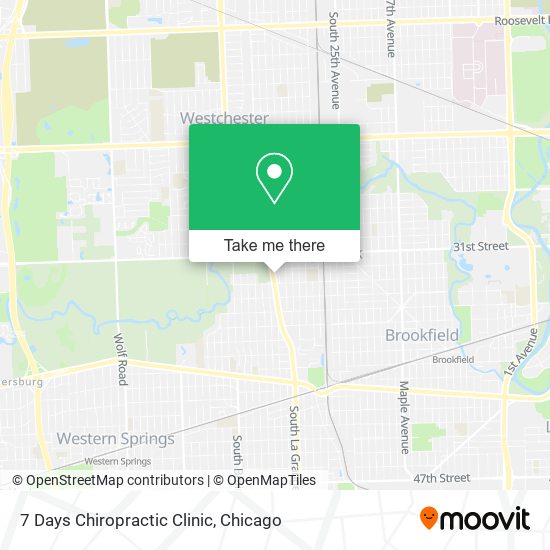 7 Days Chiropractic Clinic map