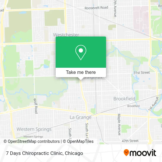 7 Days Chiropractic Clinic map