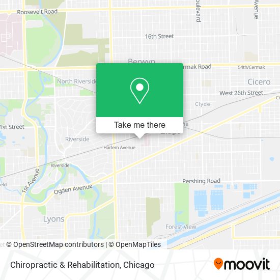 Chiropractic & Rehabilitation map