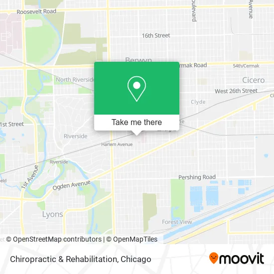Chiropractic & Rehabilitation map