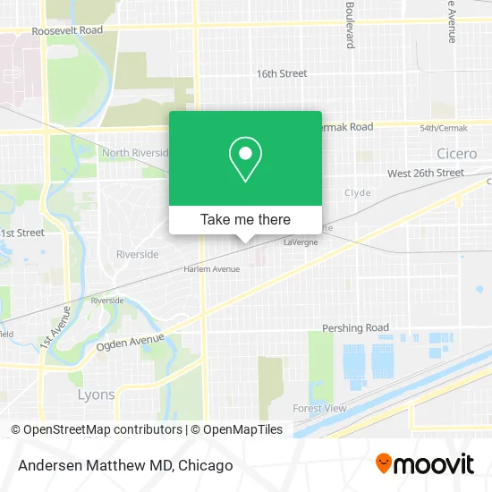 Mapa de Andersen Matthew MD