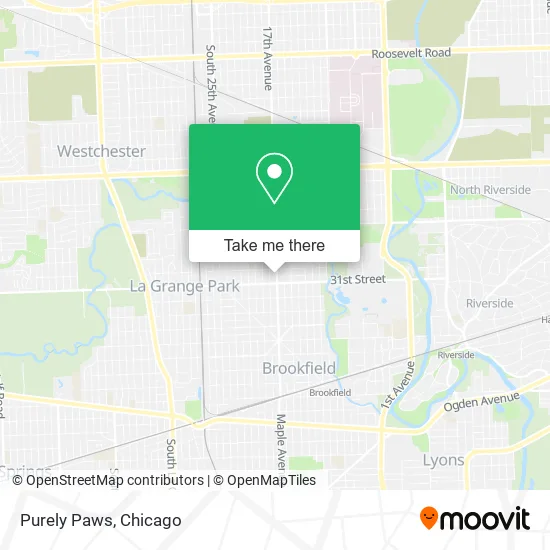 Purely Paws map