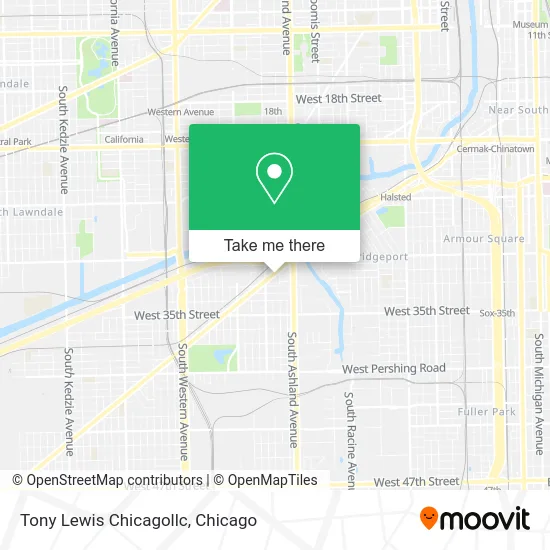 Tony Lewis Chicagollc map