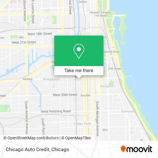 Mapa de Chicago Auto Credit