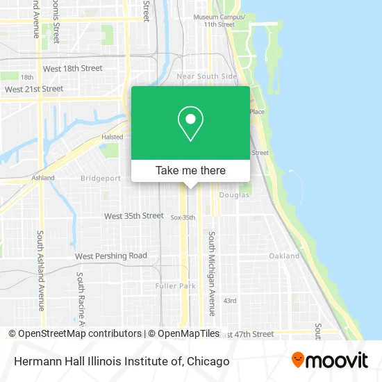 Hermann Hall Illinois Institute of map
