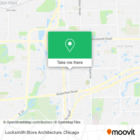 Locksmith Store Architecture map