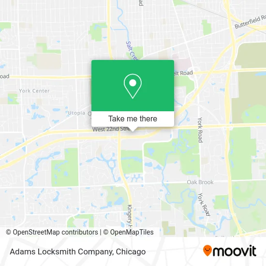 Adams Locksmith Company map