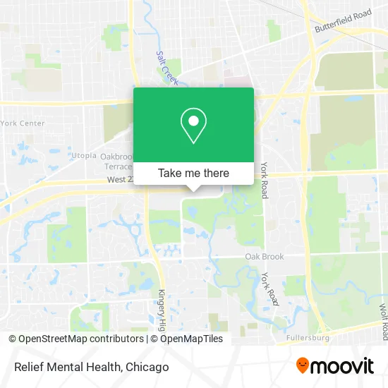Relief Mental Health map