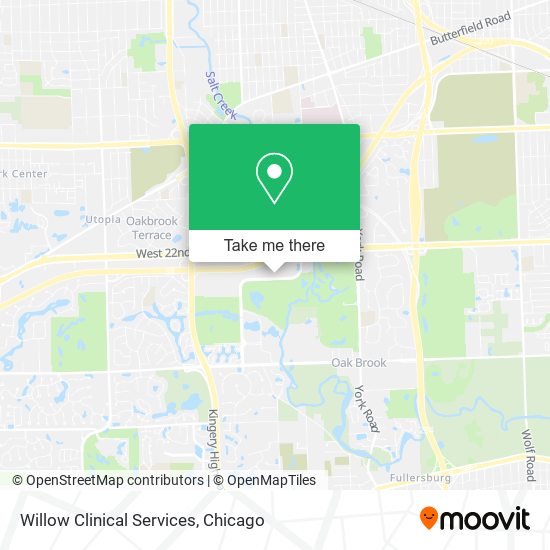 Mapa de Willow Clinical Services
