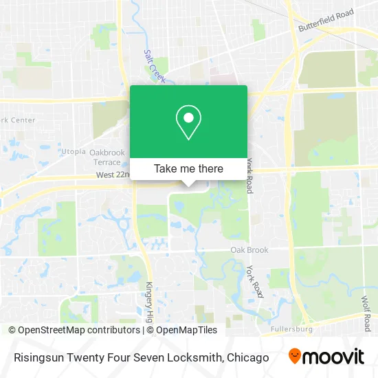 Risingsun Twenty Four Seven Locksmith map