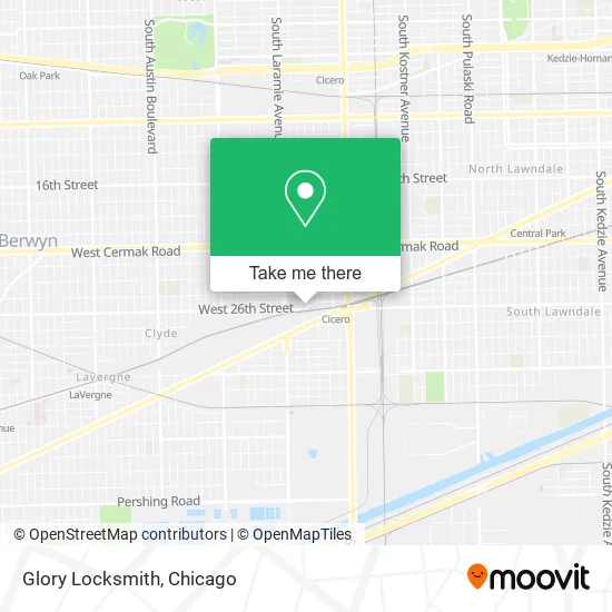 Glory Locksmith map