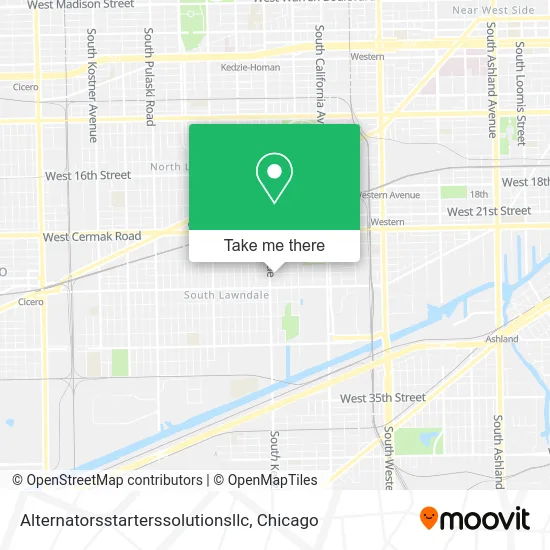 Alternatorsstarterssolutionsllc map