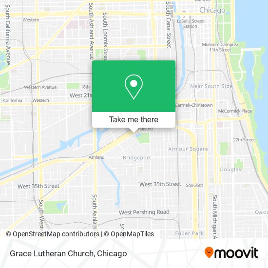 Grace Lutheran Church map