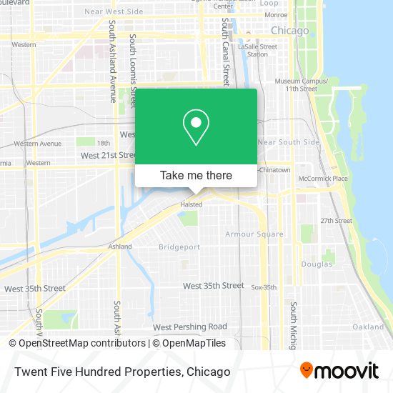 Twent Five Hundred Properties map