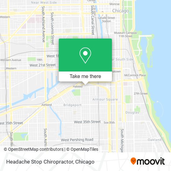Headache Stop Chiropractor map