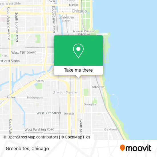 Greenbites map