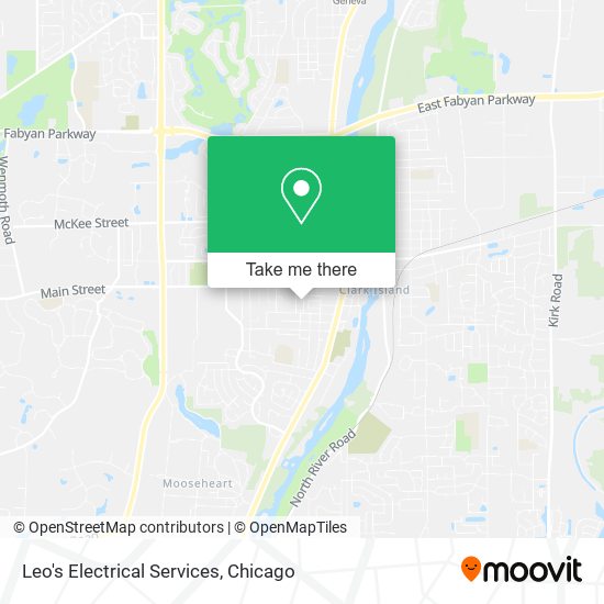Leo's Electrical Services map
