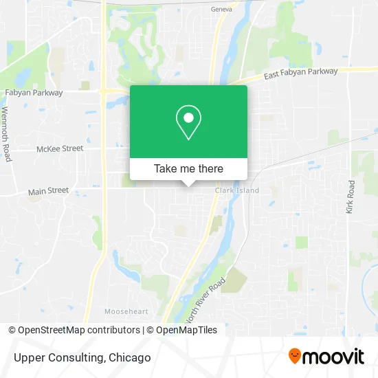 Mapa de Upper Consulting