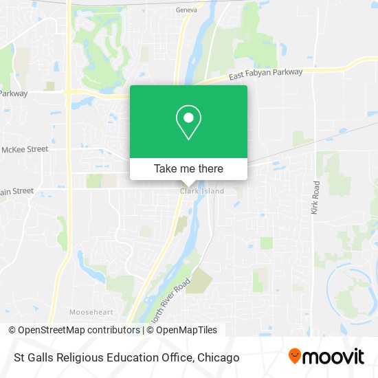 St Galls Religious Education Office map