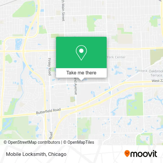 Mobile Locksmith map