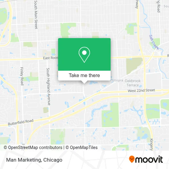 Man Marketing map