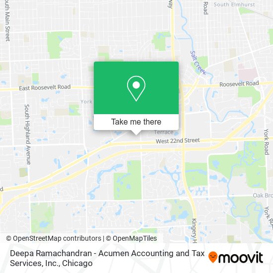 Deepa Ramachandran - Acumen Accounting and Tax Services, Inc. map