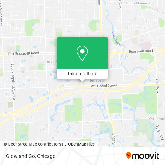 Glow and Go map