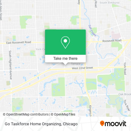 Go Taskforce Home Organizing map