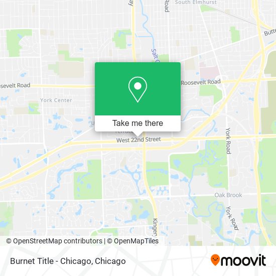 Mapa de Burnet Title - Chicago