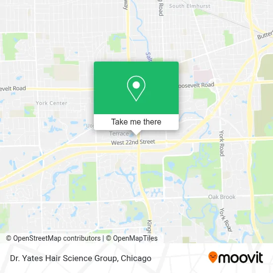 Dr. Yates Hair Science Group map