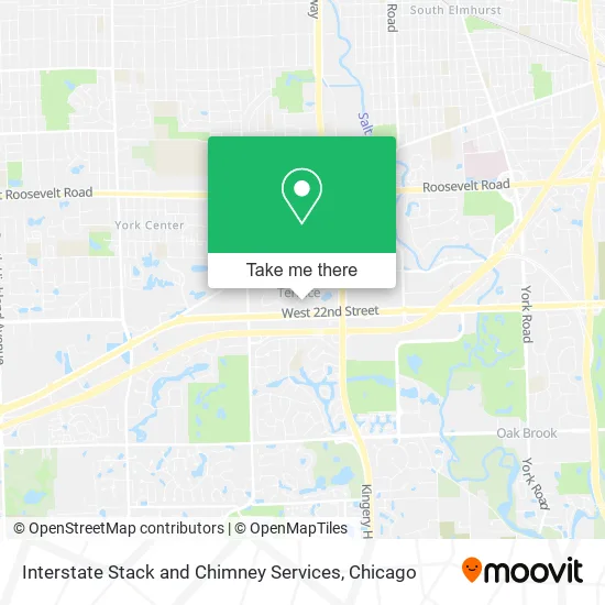 Interstate Stack and Chimney Services map