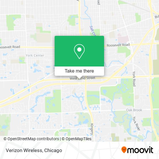 Mapa de Verizon Wireless
