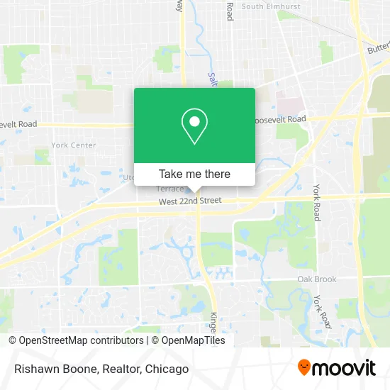Rishawn Boone, Realtor map