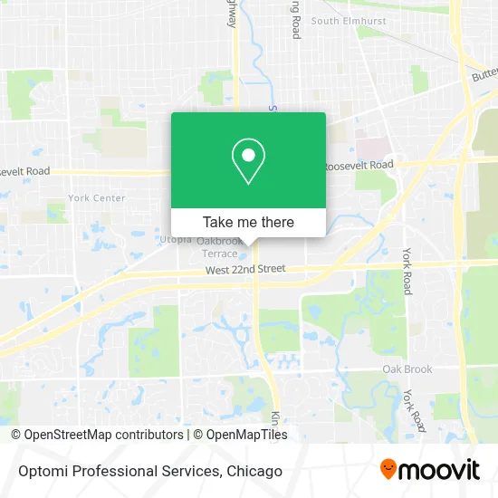 Optomi Professional Services map