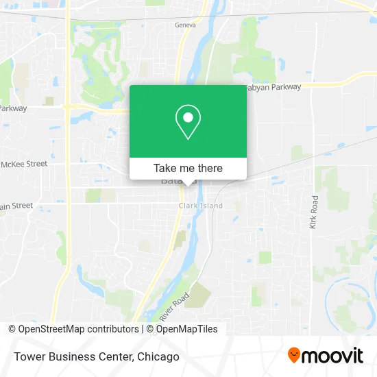 Tower Business Center map