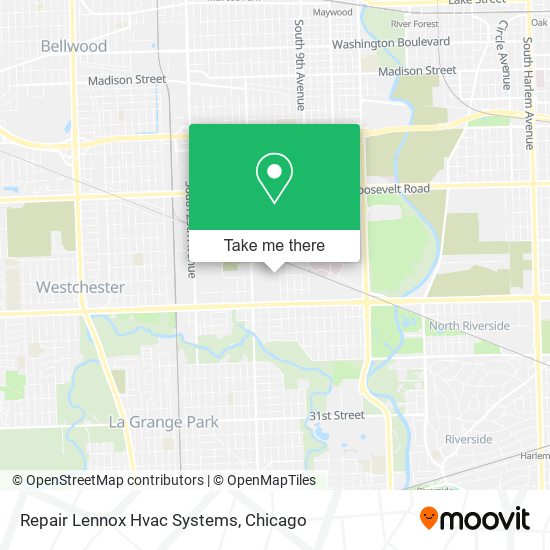 Mapa de Repair Lennox Hvac Systems