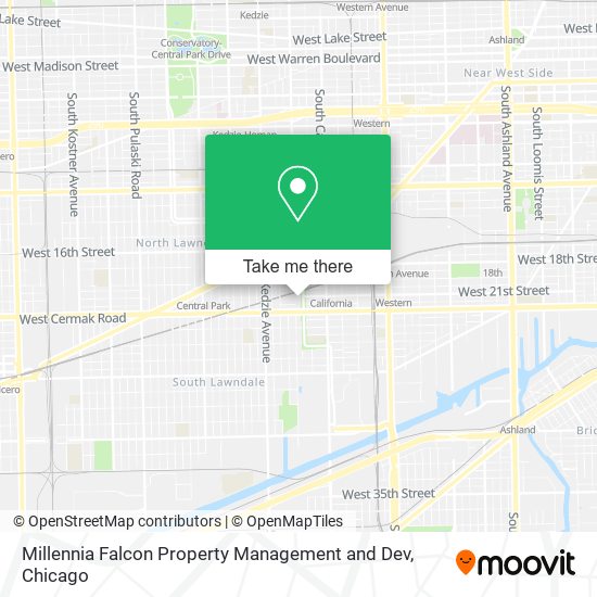 Millennia Falcon Property Management and Dev map